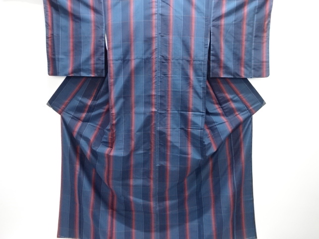 JAPANESE KIMONO / YONEZAWA TSUMUGI / ENSEMBLE / WOVEN GRID 